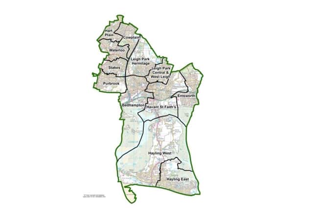 How Havant Borough Council's redrawn boundaries could look