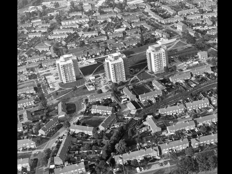 Eye in The Sky Series - West Leigh, Havant, October 1989. The News PP3146