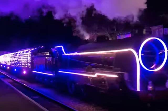 The Steam Illumination train is coming this Christmas. Picture: Mid Hants Railway Watercress Line