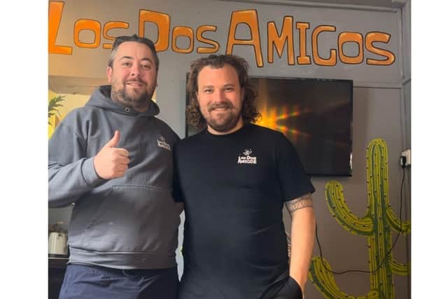 Lee Sotheran and Richard Aylett are hoping to raise enough money to open up a second site so they can offer Mexican takeaways to more people in the city.