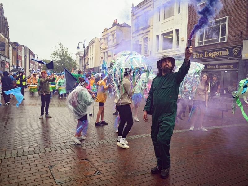 The weather didn't dampen spirits
Picture: Keith Woodland (170721-44)