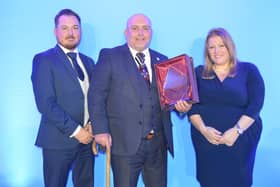 From left, deputy police and crime commissioner Terry Norton, founder of Forgotten Veterans UK Gary Weaving, and police and crime commissioner Donna Jones. Picture: David George