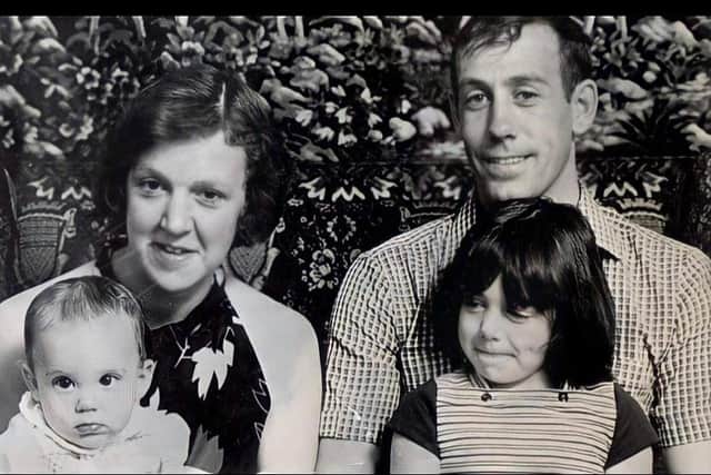 Missing Katrice Lee pictured with her father Richie and mother Sharon, and her sister Natasha Walker.
