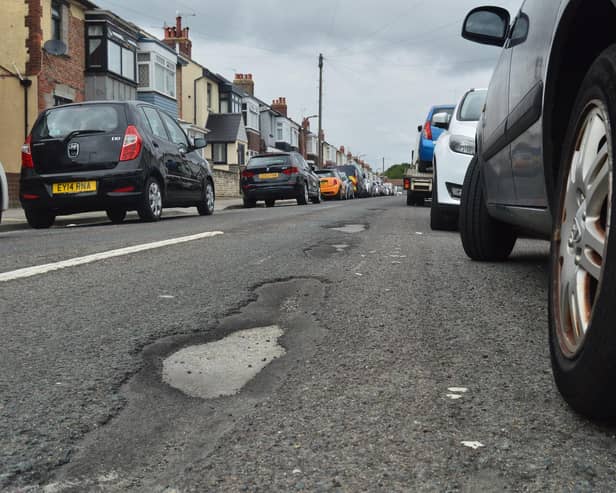Idsworth Road (Baffins). AI said: "Often highlighted as one of the worst in the city, residents report numerous potholes, some up to 30cm deep, posing risks to vehicles and cyclists."