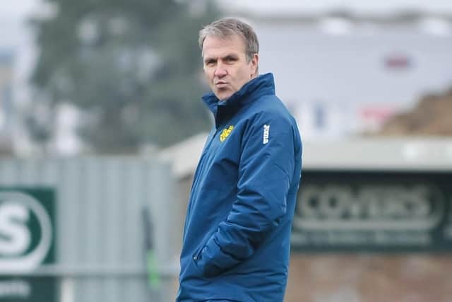 Moneyfields assistant manager Fraser Quirke