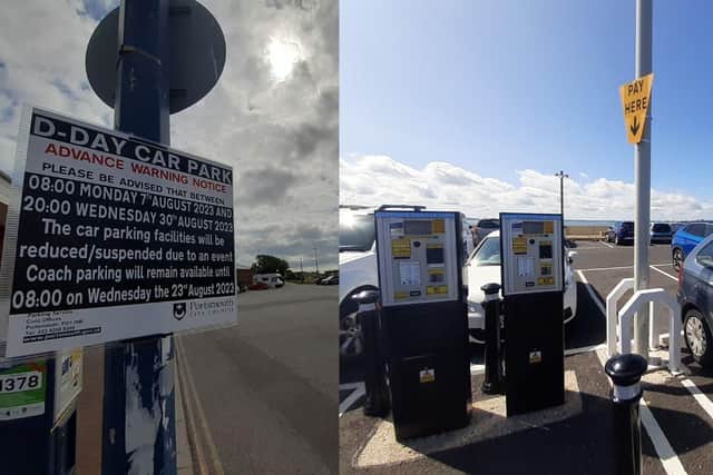 Here are the places that you can park over the bank holiday weekend.