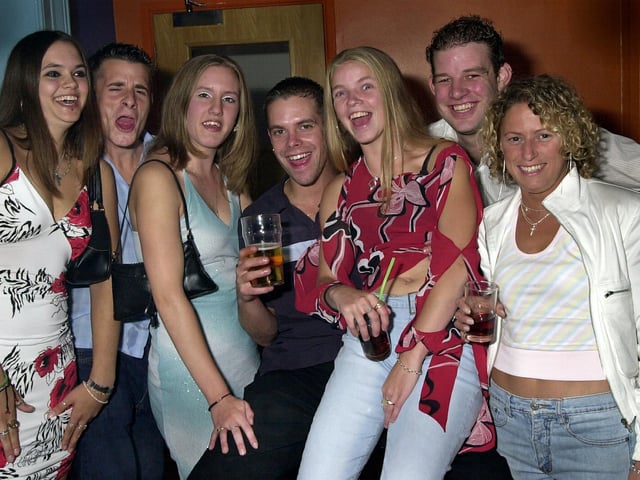 Is this you having a good time at Bar Bluu nightclub in Clarendon Road, Southsea?