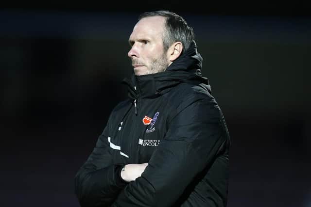 Lincoln City manager Michael Appleton. Picture: Pete Norton/Getty Images
