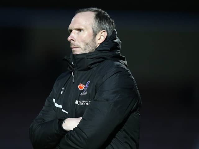 Lincoln City manager Michael Appleton. Picture: Pete Norton/Getty Images