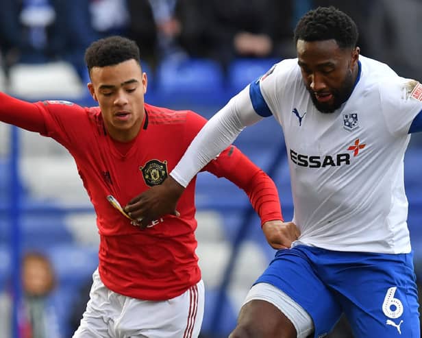 Former Pompey target Manny Monthe is now a free agent. Picture:  PAUL ELLIS/AFP via Getty Images)