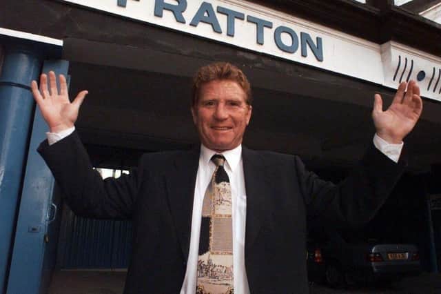 Alan Ball arrives for his second stint as Pompey manager in 1998