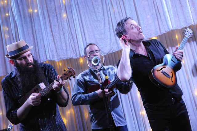 The Track Dogs performing at The Square Tower. Picture by Paul Windsor