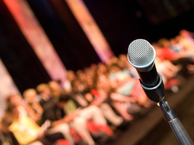 Giving a speech is a nightmare for many of us - 23 per cent have glossophobia, or a fear of public speaking.
