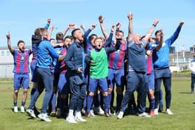 US Portsmouth celebrate their victory