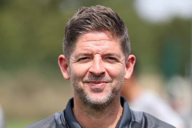 Hayling boss Dan Bishop. Picture: Chris Moorhouse