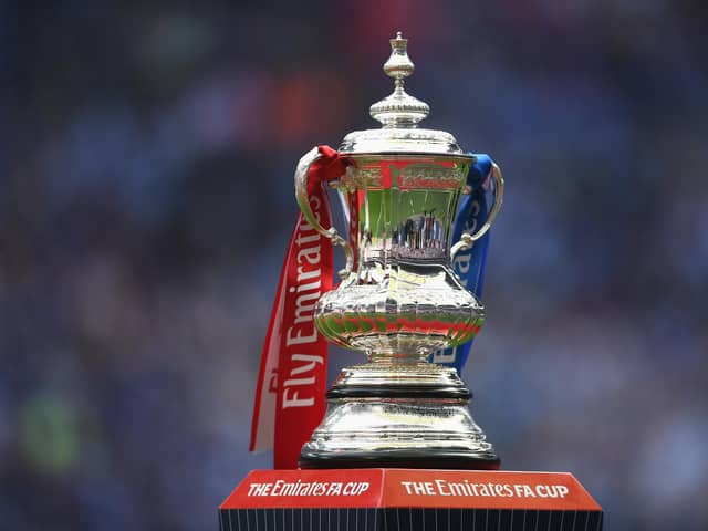 Pompey's FA Cup trip to Chesterfield is to be screened live on the BBC.  (Photo by Laurence Griffiths/Getty Images).