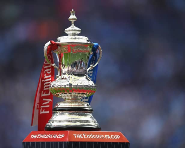 Pompey's FA Cup trip to Chesterfield is to be screened live on the BBC.  (Photo by Laurence Griffiths/Getty Images).