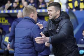 Former Oxford United boss Liam Manning welcomes John Mousinho back to the Kassam Stadium back in April