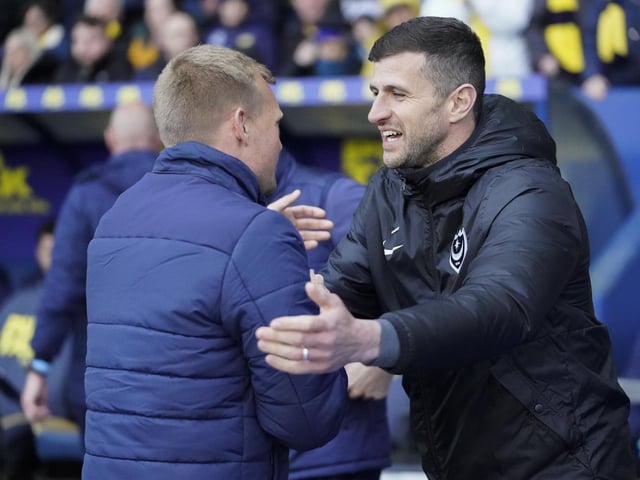 Former Oxford United boss Liam Manning welcomes John Mousinho back to the Kassam Stadium back in April