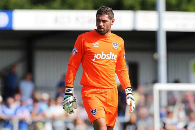 Paul Jones made 64 appearances for Pompey before departing for Norwich in August 2016. Picture: Joe Pepler