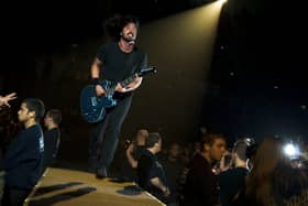Foo Fighters at Sheffield Hallam Arena. Picture by Tracey Welch.