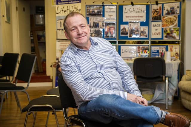 Mike Morell who runs The LifeHouse. Picture: Habibur Rahman