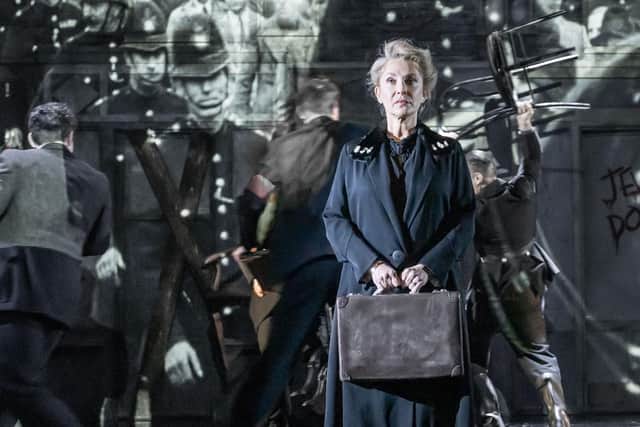 Tracy-Ann Oberman in The Merchant of Venice 1936. Credit: Marc Brenner.