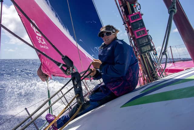 Portsmouth-born Sam Davies. Picture: Corinna Halloran/Team SCA/Getty Images)