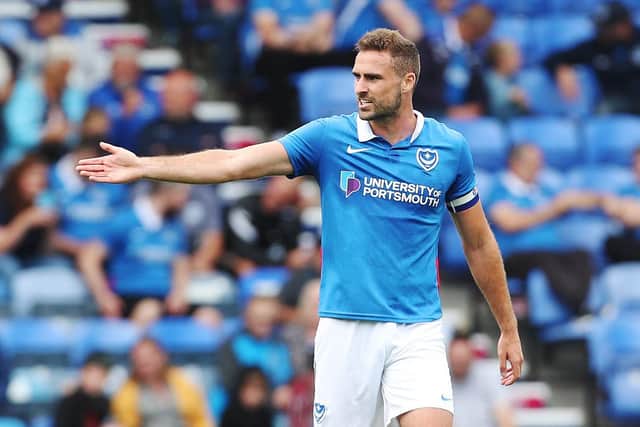 Clark Robertson joined Pompey on a free transfer after leaving Rotherham