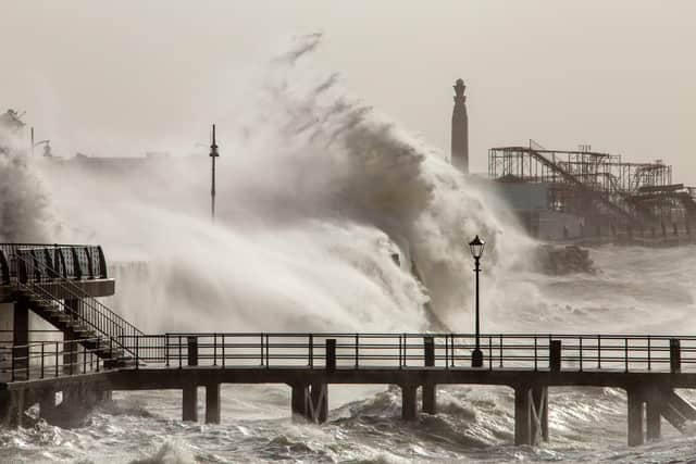 Storm Eunice in Portsmouth on Friday 18th February 2022

Pictured: Storm Eunice in Portsmouth

Picture: Tony Hicks