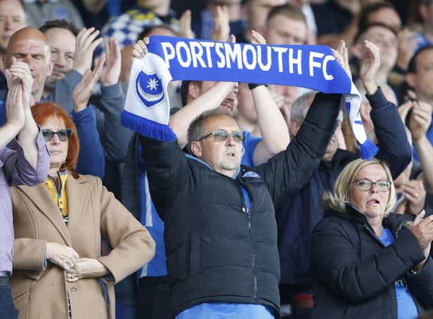 The Fratton faithful showed their loyal support once again in 2021-22.   Picture: Paul Thompson