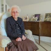 Lily Barnett, 97,  has vowed to walk up and down the corridor outside her flat at Lee-on-Solent all in aid of Help For Heroes