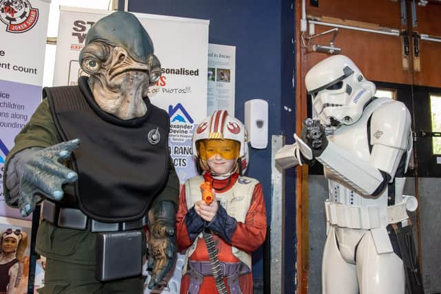 Tickets for Portsmouth Comic Con have been given out under the Guildhall Trust's Community Scheme
Photos by Alex Shute