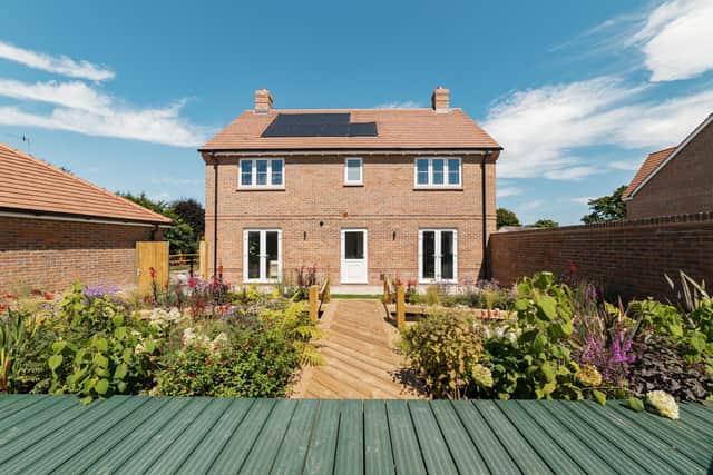Herons Quarter Show Home Garden.