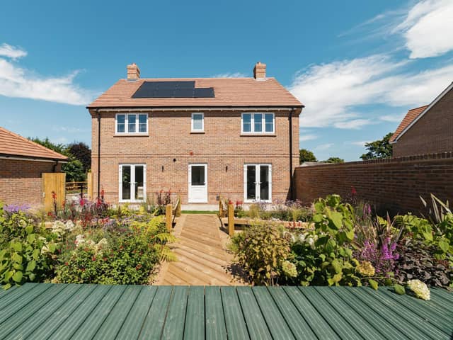 Herons Quarter Show Home Garden.