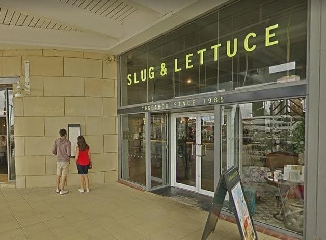 The Slug and Lettuce in North Promenade Building, Gunwharf Quays was rated 5 on September 25 2018.