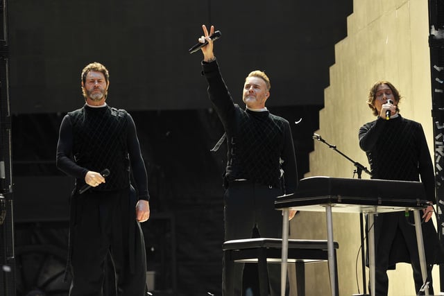 The band performed songs from their new album This Life alongside well-beloved classics like “Shine” and “You and Me” at St. Mary’s Stadium in Southampton on Saturday, June 1.Picture: Paul Windsor