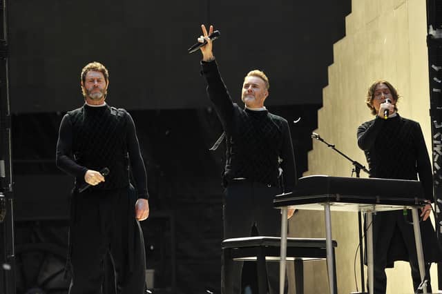 The band performed songs from their new album This Life alongside well-beloved classics like “Shine” and “You and Me” at St. Mary’s Stadium in Southampton on Saturday, June 1.Picture: Paul Windsor