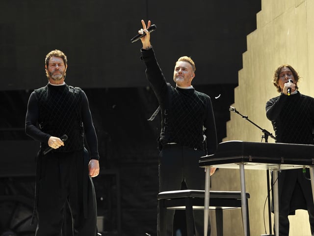 The band performed songs from their new album This Life alongside well-beloved classics like “Shine” and “You and Me” at St. Mary’s Stadium in Southampton on Saturday, June 1.Picture: Paul Windsor