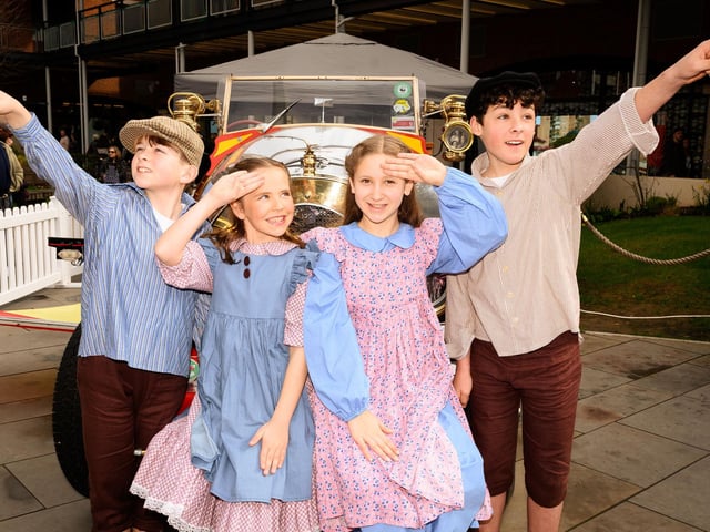 Pictured is: Ben Greenfield, Ella Martineique-Cambourne Jemima May-Rees, Cohen Lee-Bates.Picture: Keith Woodland (180321-18)