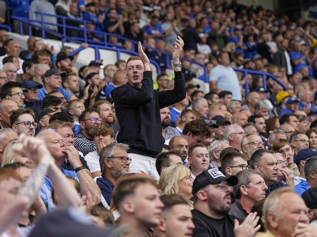 18,150 home fans got behind the Blues during Saturday's 3-1 defeat at the hands of the Black Cats.