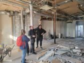 Work taking place on Southsea Community Cinema in March 2022