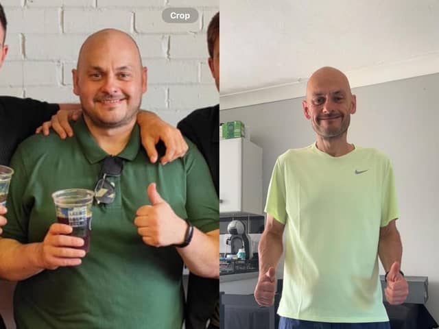 Robbie’s 7 stone transformation