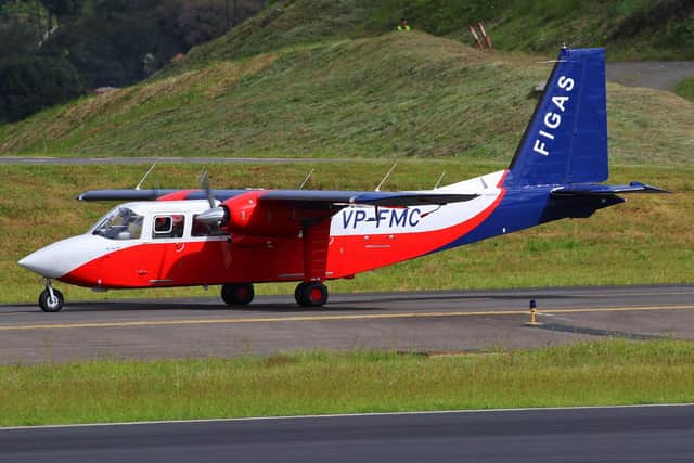 Britten-Norman's Islander, picture by © Tomas Cubero