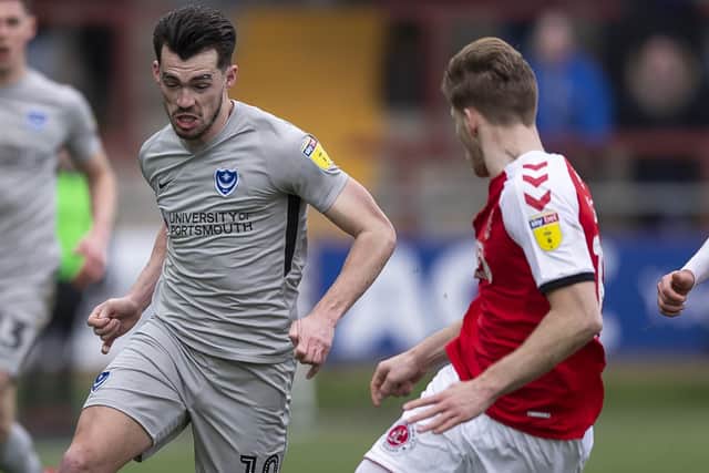 John Marquis in action at Fleetwood last season. Picture: Daniel Chesterton/phcimages.com