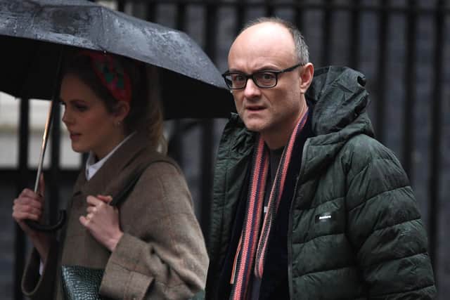 Dominic Cummings, the prime minister's top adviser. Picture: Chris J Ratcliffe/Getty Images