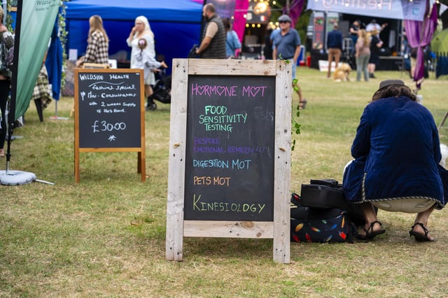 Food stalls and other attractions were on offer at Gosport Sunset Festival.