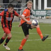 Bradey Norton (left) is included  in US Portsmouth's squad for Thursday's Wessex League trip to city rivals Baffins.