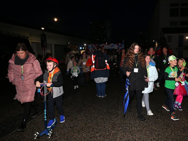 Starlit Walk in aid of Rowans Hospice, Portsmouth Historic Dockyard, HM Naval Base Portsmouth
Picture: Chris Moorhouse (jpns 261023-23)