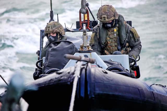 HMS Mersey has been on patrol in UK waters carrying out regular operations and intensive training 